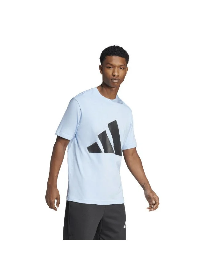 Adidas adidas essentials big logo single men graphic t-shirt